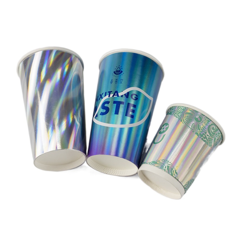 Holographic Paper Cup